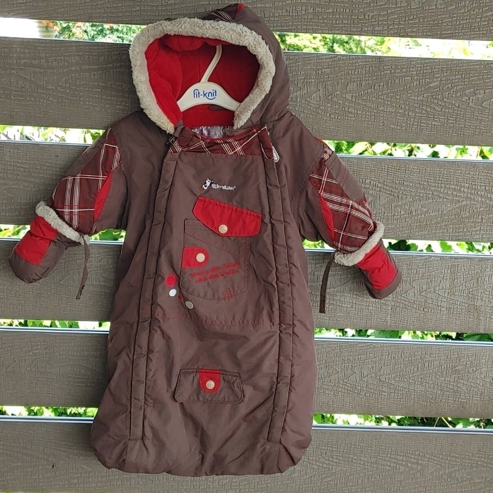 Louis Garneau Car seat winter suit size 6-9M